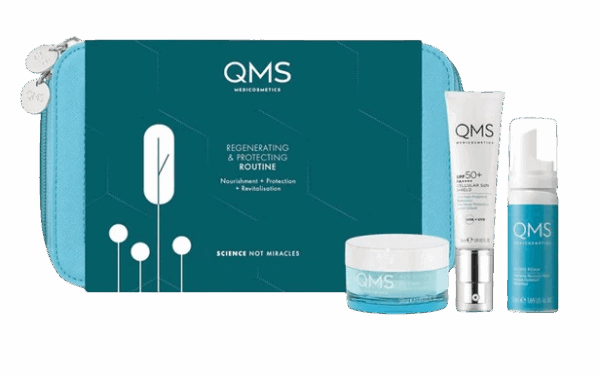 Qms Medicosmetics Regenerating & Protecting Routine Set 130 ml
