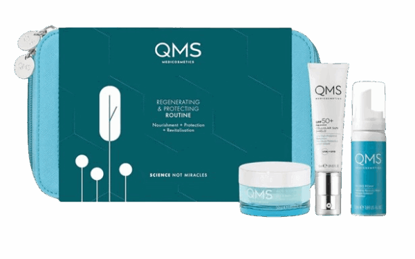 QMS Medicosmetics Regenerating & Protecting Routine Set