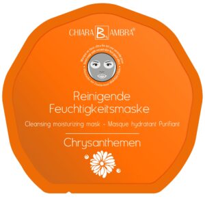 CHIARA AMBRA Gesichtsmaske Chrysanthemen 1 Stk.