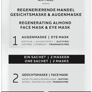 Dr. Scheller REGENERIERENDE MANDEL GESICHTSMASKE & AUGENMASKE