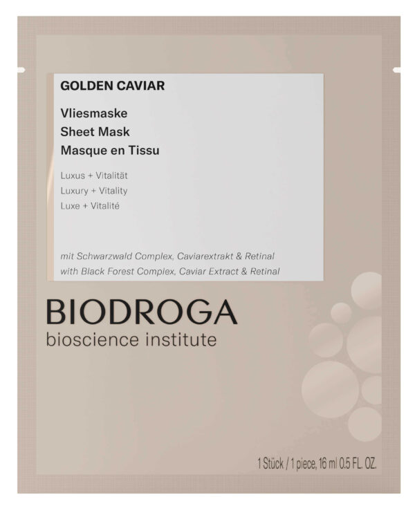 Biodroga Golden Caviar Vliesmaske