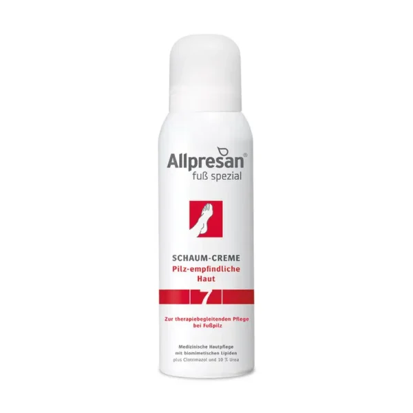 Allpresan Fuß Spezial Nr. 7 Schaum-Creme für Pilz-empfindliche Haut 125 ml